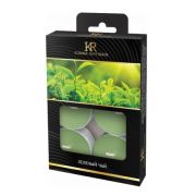 Свеча чайная ароматизированная Зеленый чай 6 шт/уп  KR