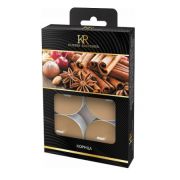 Свеча чайная ароматизированная Корица 6 шт/уп  KR