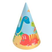 Колпаки «Динозаврики» / набор 6 шт. / (Китай)
