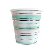 В Стаканы 190 мл «С Днем рождения» Макаронс / набор 6 шт. / (Китай)