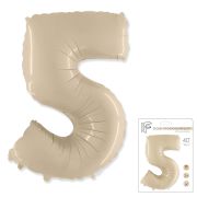 F 40«/102 см, Цифра Сатин Крем »5