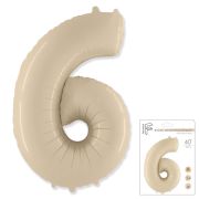F 40«/102 см, Цифра Сатин Крем »6