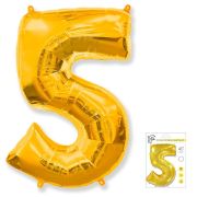 F 40«/102 см, Цифра Золото »5