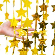 Занавес лазерный «Звезды» Золото 2 м*1 м / 1 шт. / (Китай)