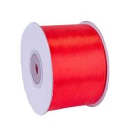 Лента атласная ЭКОНОМ 5см*25Y, 26 Красная т.м 4