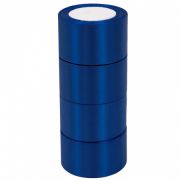 Лента атласная ЭКОНОМ 5см*25Y, 38 Темно-синий т.м 4