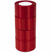 Лента атласная ЭКОНОМ 5см*25Y, 133 Гранатовый т.м 4